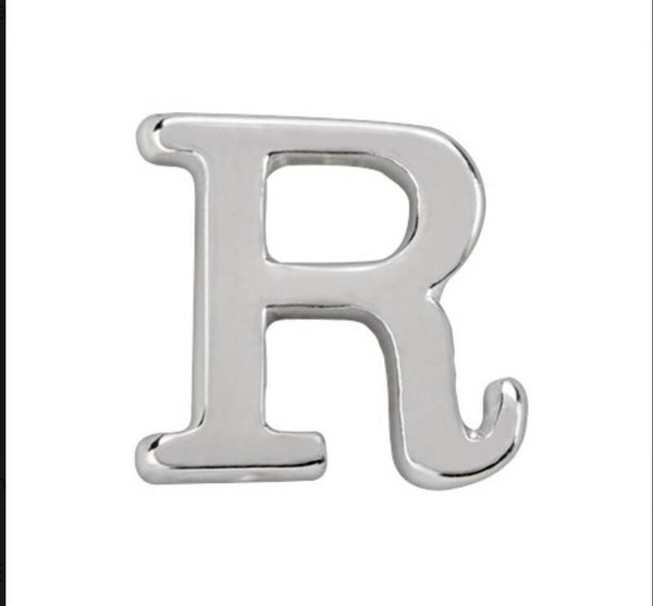 CH8070 - Uppercase Silver Letter R