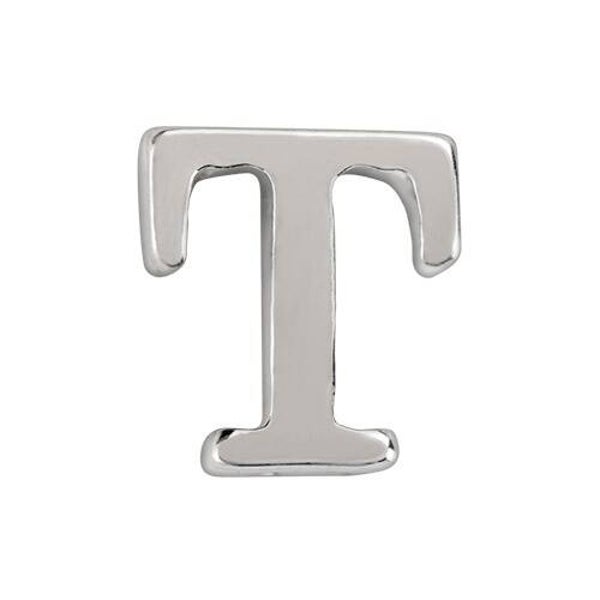 CH8072 - Uppercase Silver Letter T