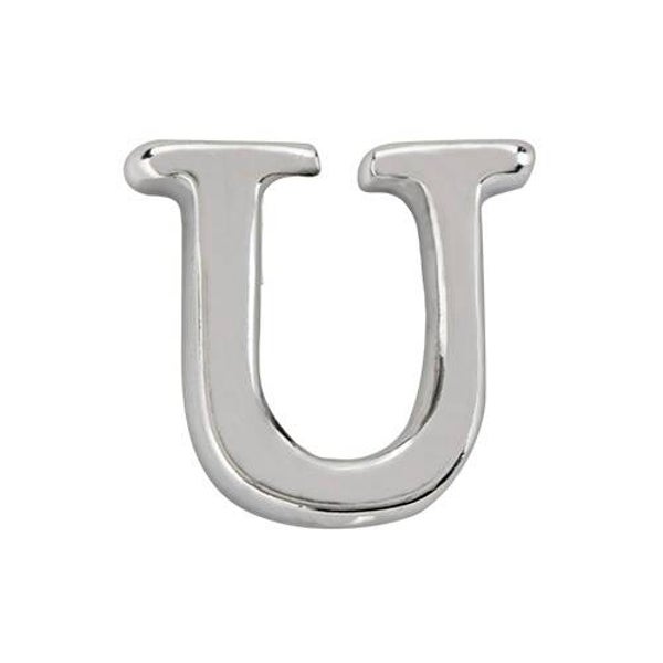 CH8073 - Uppercase Silver Letter U