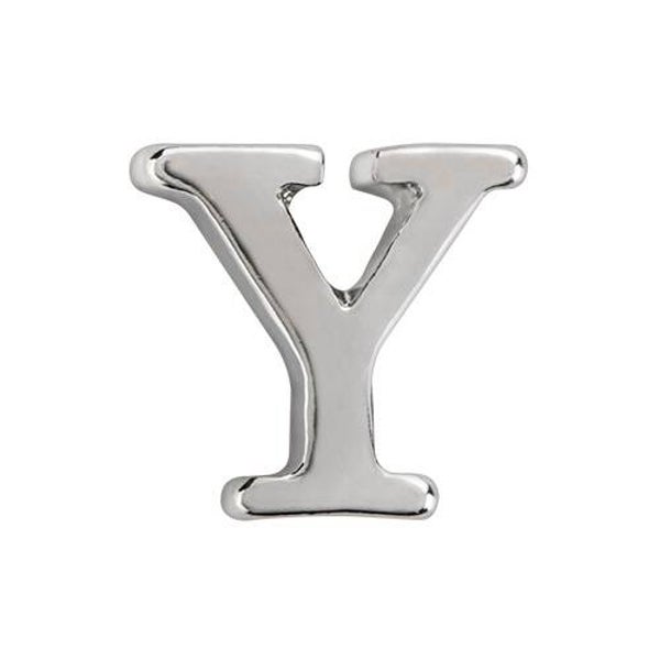 CH8077 - Uppercase Silver Letter Y
