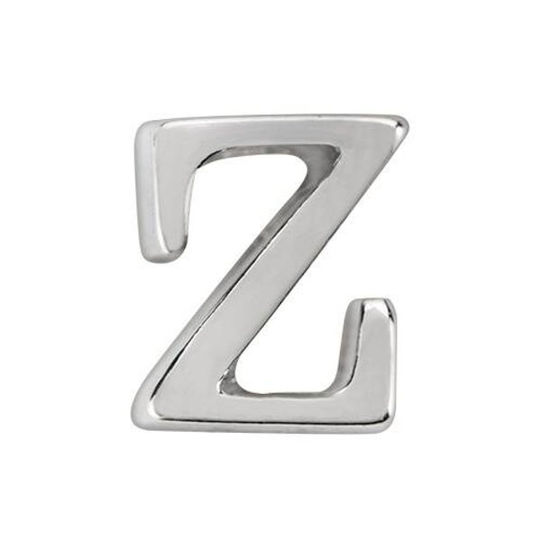 CH8078 - Uppercase Silver Letter Z