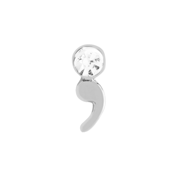 CH8079 - Silver Semicolon