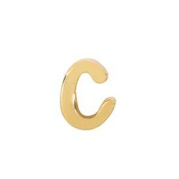CH8137 - Lowercase Gold Letter c