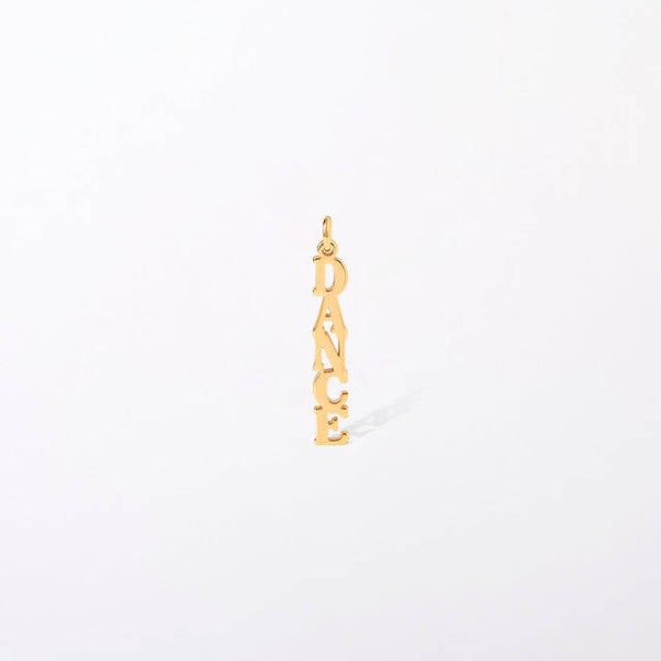 CP5075 -  Medium Gold Dance Charm Pendant