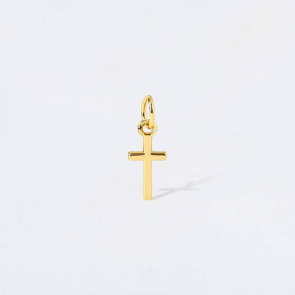 CP5170 - Small Gold Cross Charm Pendant