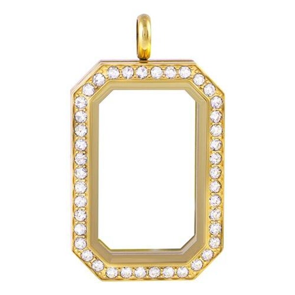 LK1023 -  Hertiage Crystal Living Locket