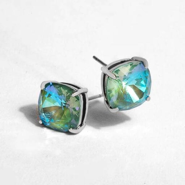 ER3145 - Silky Sage Delite Clara Stud Earrings