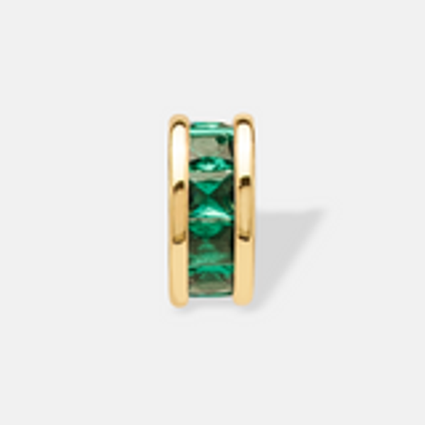 PNC2005 - Gold May Eternity Birthstone Spacer Charm