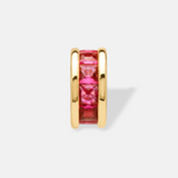 PNC2007 - Gold July Eternity Birthstone Spacer Charm