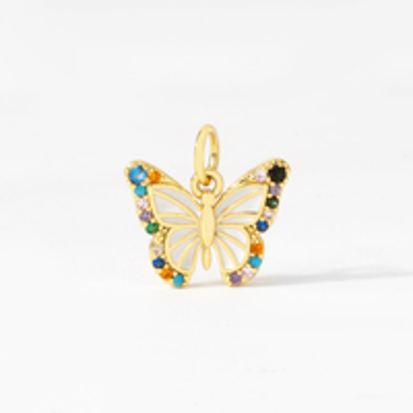 PN2050 - Crystal Butterfly Pendant