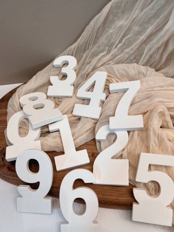 Zahlen Set Geburtstagszug