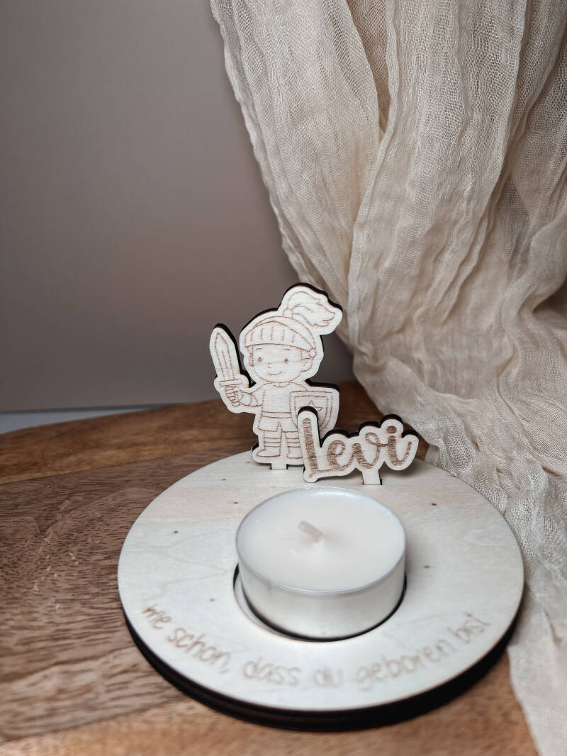 mini Geburtstagsteller ´Ritter´