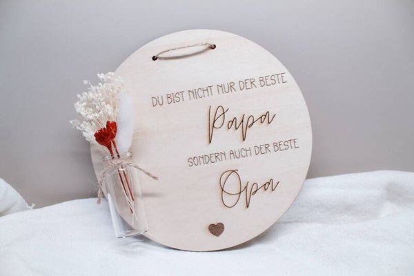Holzschild Opa
