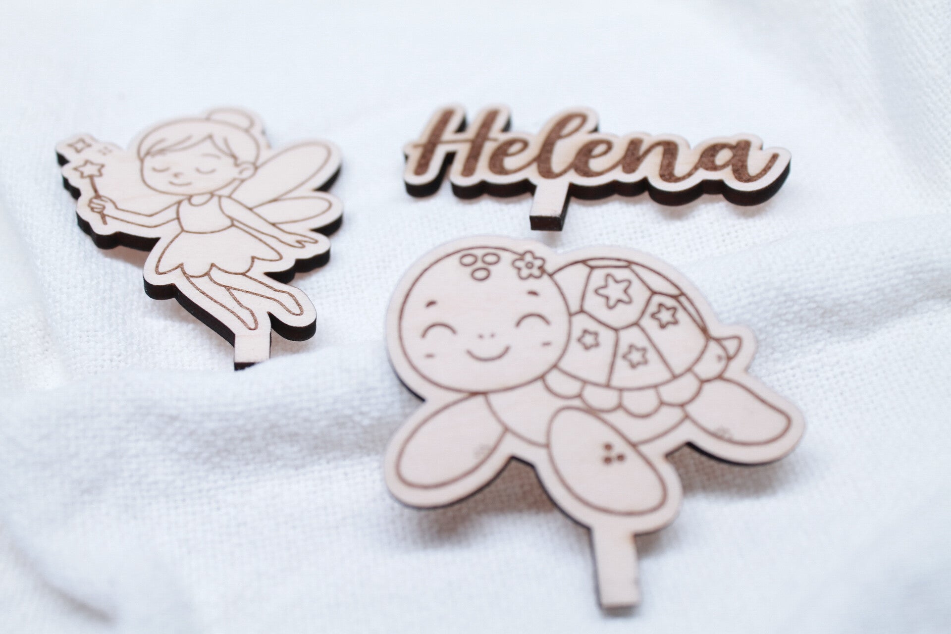 Stecker für Geburtstagsteller