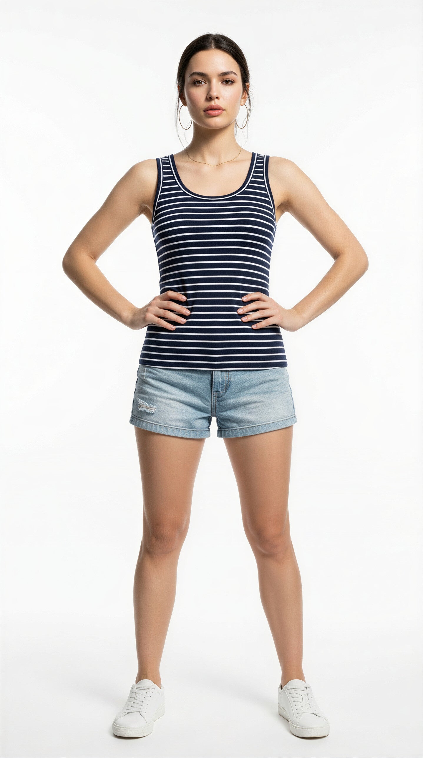 Mabelinda Classic Stripe Tank Top