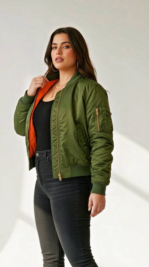 Mabelinda Urban Edge Bomber Jacket