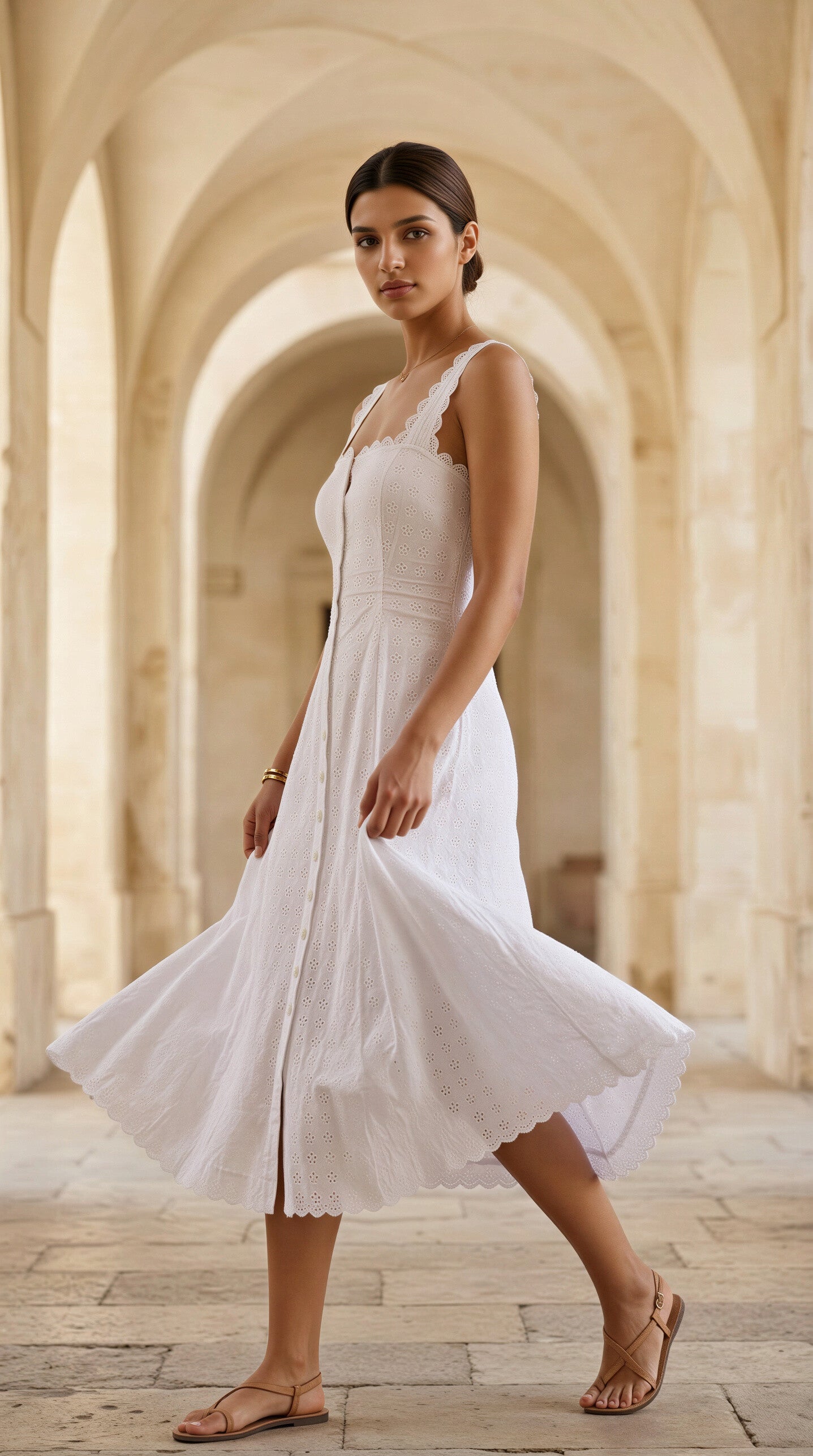 Mabelinda Pure Ease Midi Dress