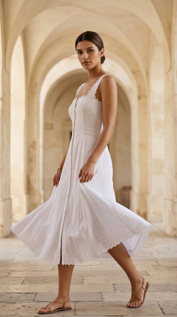Mabelinda Pure Ease Midi Dress