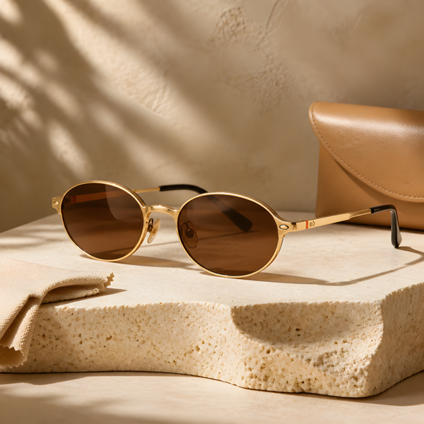 Mabelinda Luxe Round Sunglasses