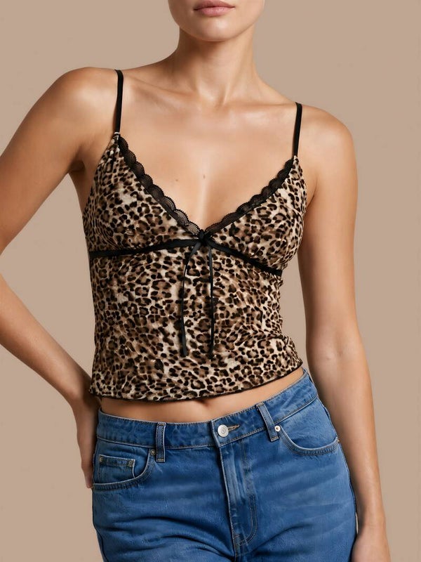 Mabelinda Wild Charm Lace Cami Top