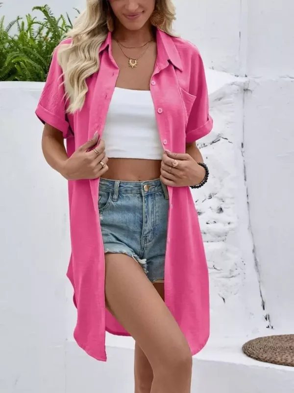 Mabelinda Breezy Button Shirt