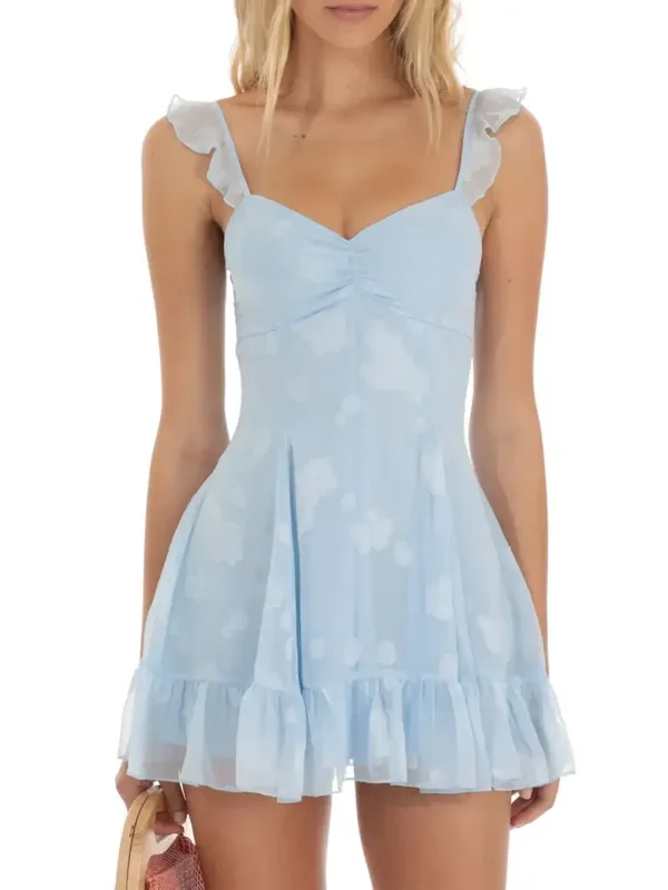Mabelinda Soft Bloom Mini Dress