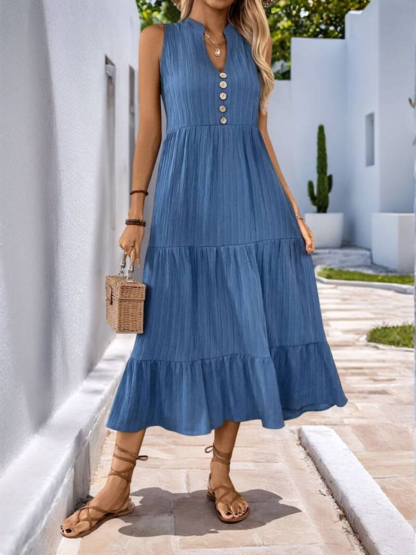 Mabelinda Coastal Flow Midi Dress