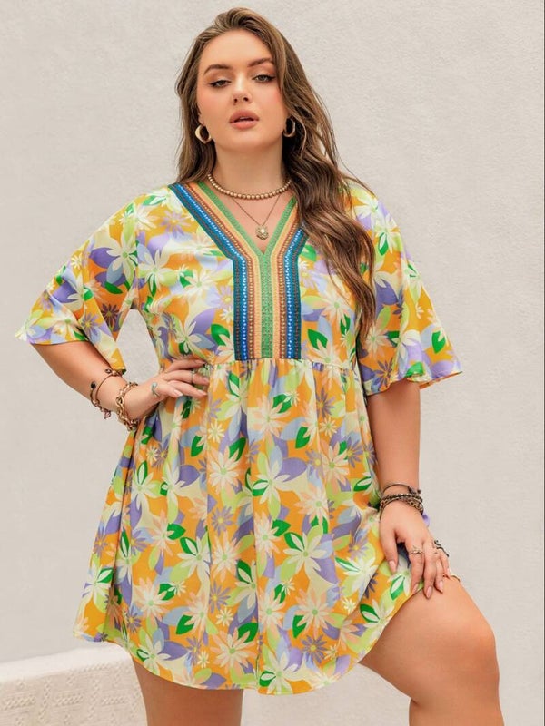 Mabelinda Sunny Bloom Mini Dress