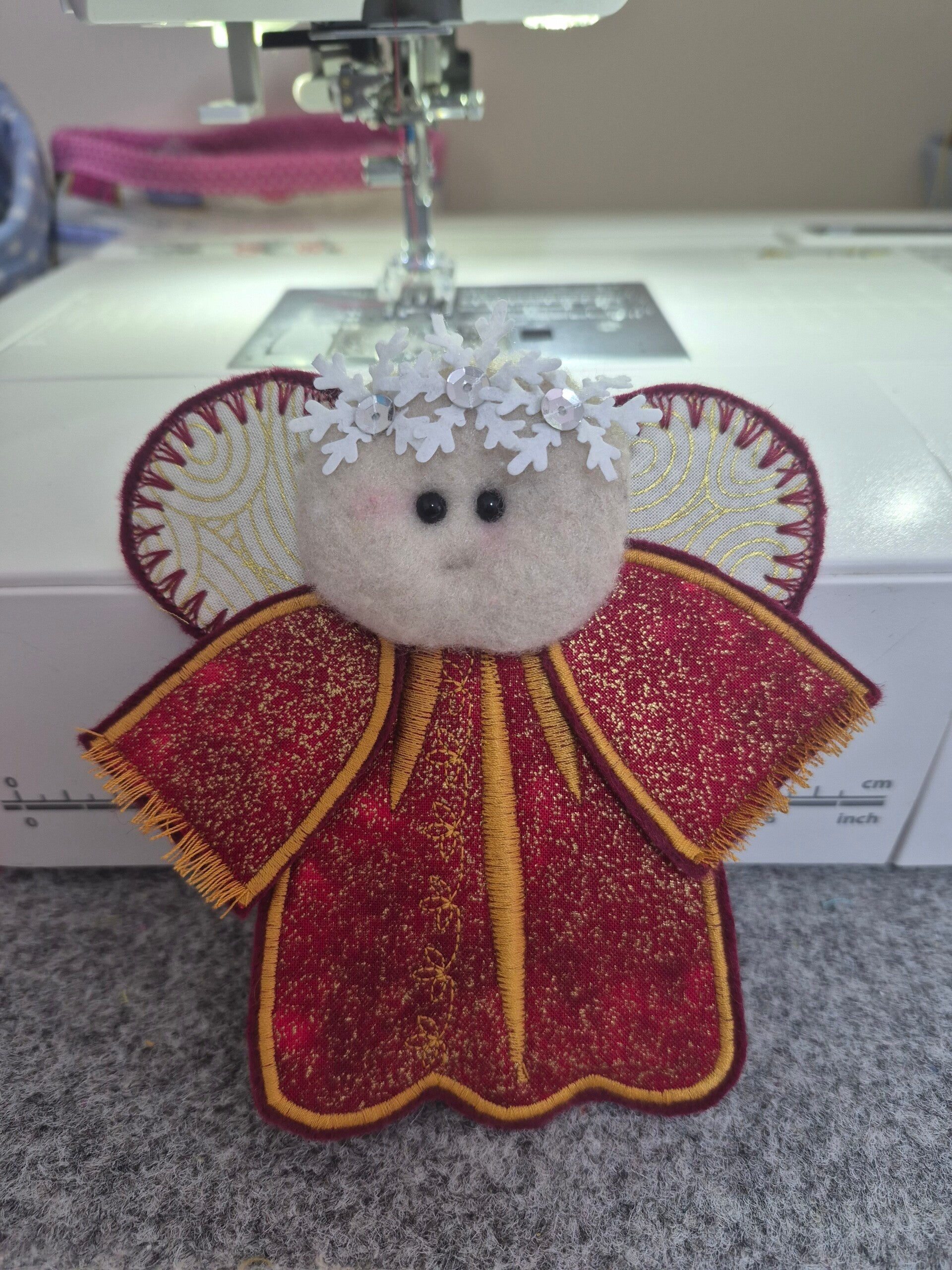Angel Tree Decoration at Craft4Crafters