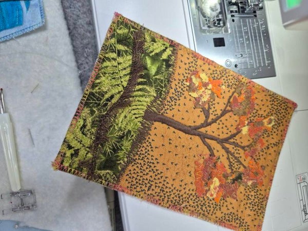 Autumn Leaves Postcard Workshop At Craft4Crafters