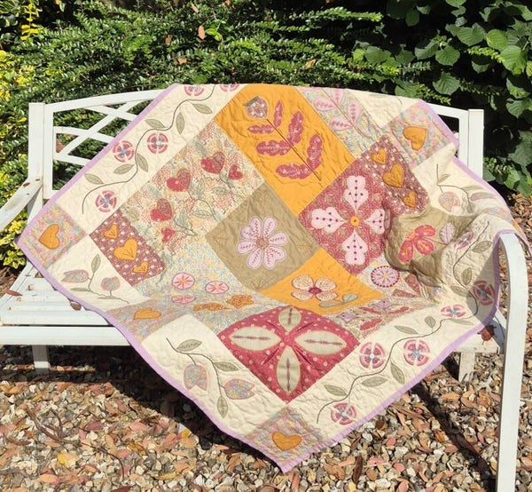 Floral Folk in Stitch Pattern PDF