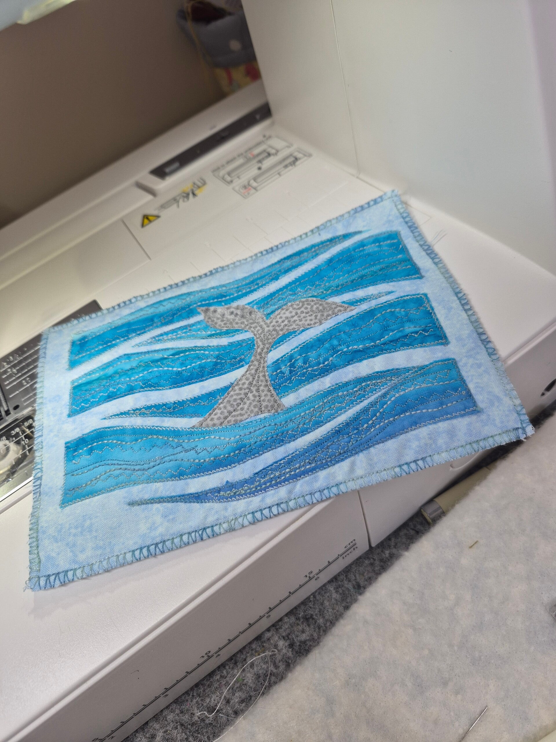 Whale Tail Postcard Workshop at Craft4Crafters