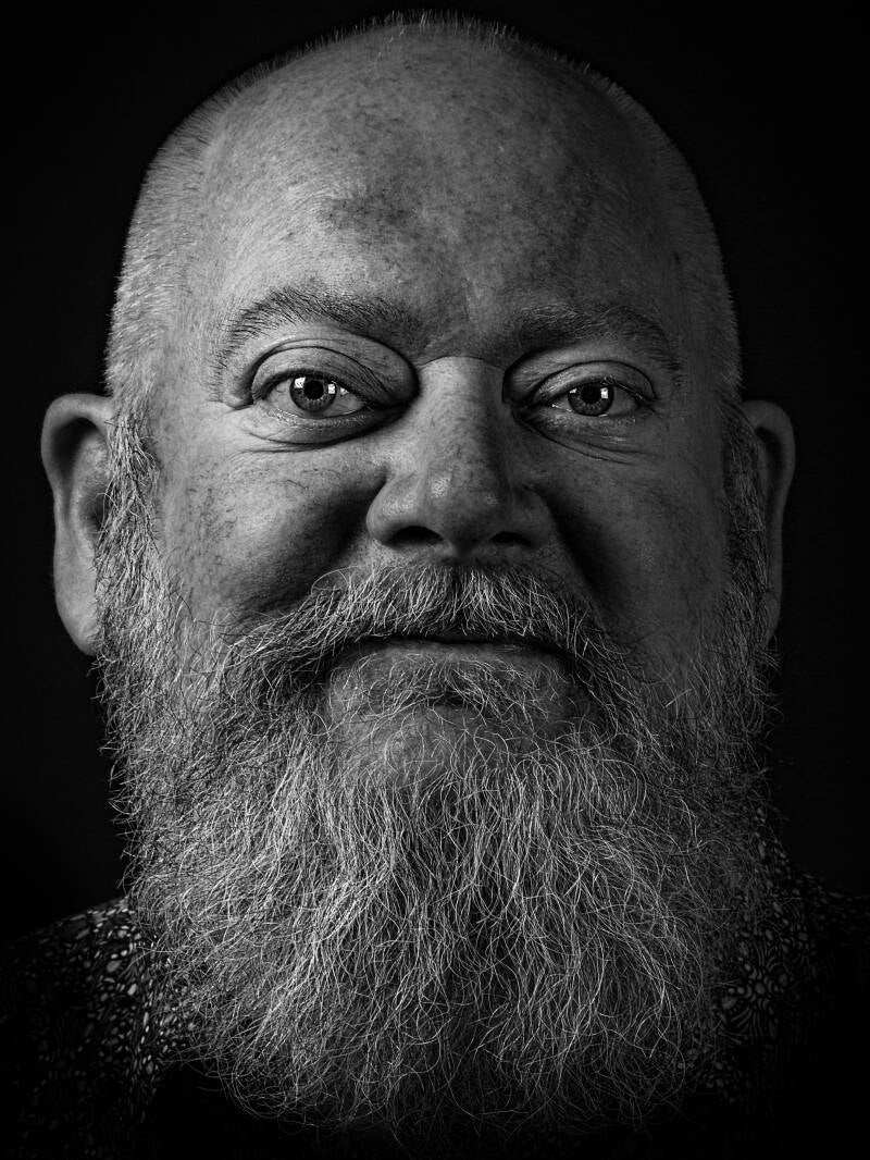 Zwartwit portret professioneel gefotografeerd door fotograaf