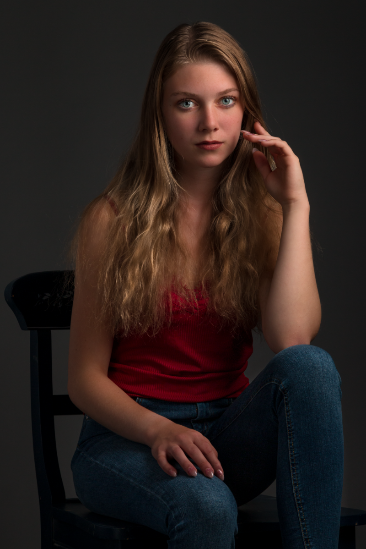 Professionele modelfotografie portfolio fotoshoot in studio