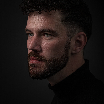 Portret model fotoshoot