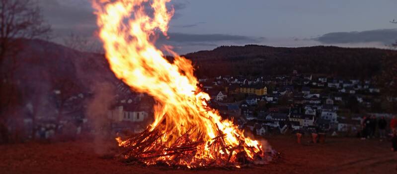 Osterfeuer Niederfischbach 