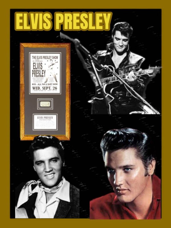 ELVIS PRESLEY 🇺🇸 ticket original authenticity