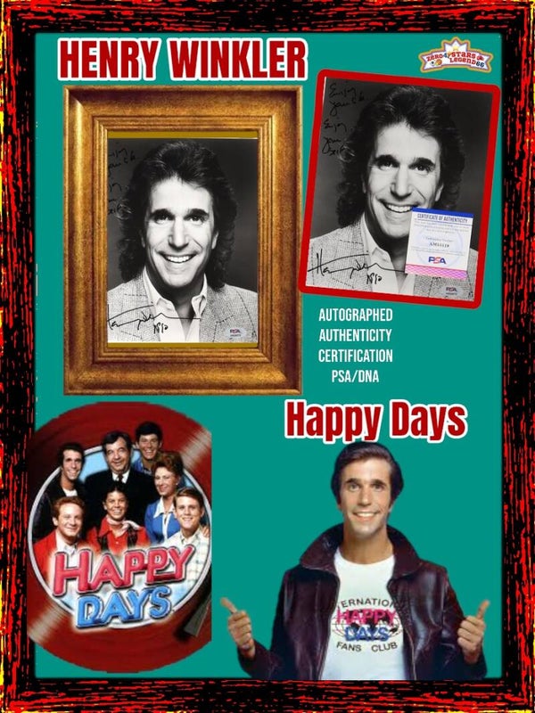 Henry Winkler HAPPY DAYS series Tv year 70/80/90