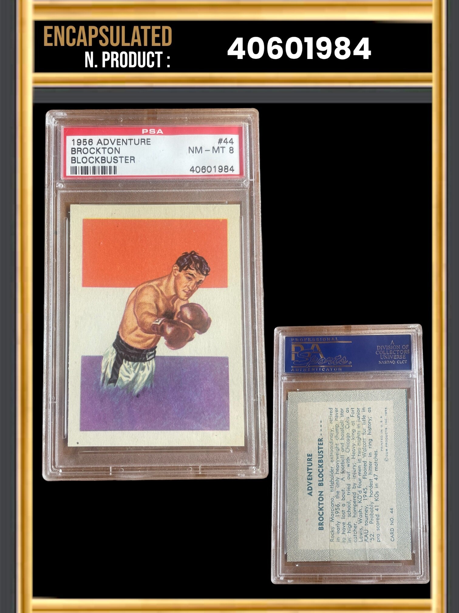 PSA 40601984 Rocky Marciano