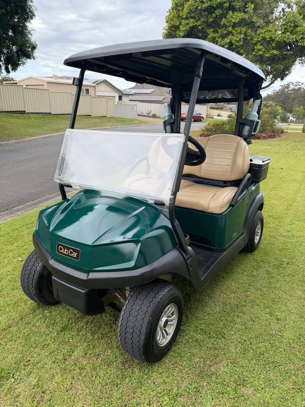 2021 Club Car Tempo Lithium Golf Cart - Green with Premium Seats
