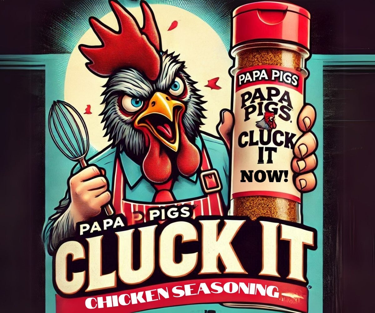 Papa Pig's Cluck It Chicken Seasoning - 3 oz.
