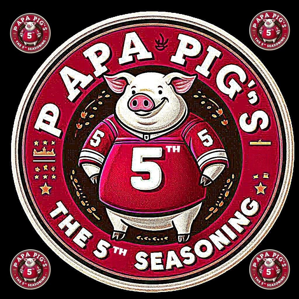 Papa Pig's "The 5th Seasoning" All-Purpose Seasoning -10 oz.