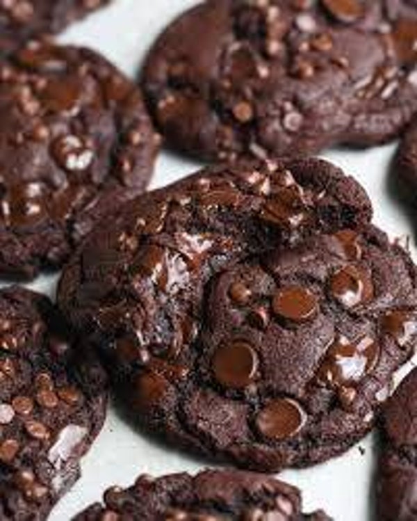 Double Chocolate Cookies x12