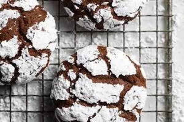 Chocolate Crinkles x12