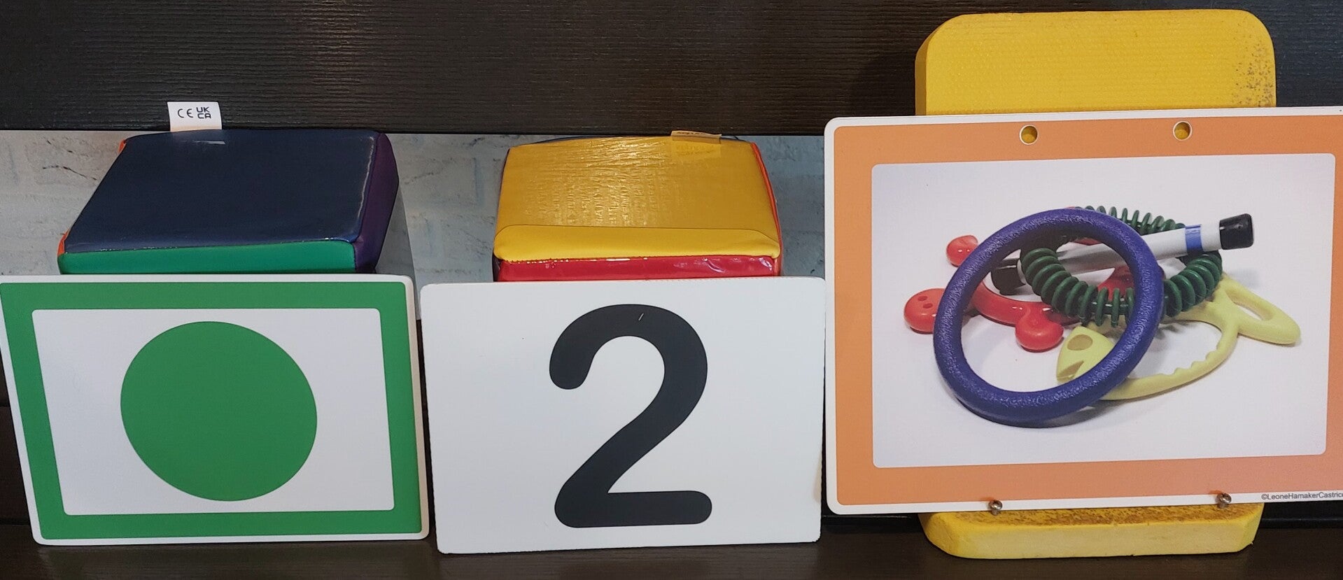 10 CIJFER zwemstuurkaarten 8 KLEUREN zwemstuurkaarten