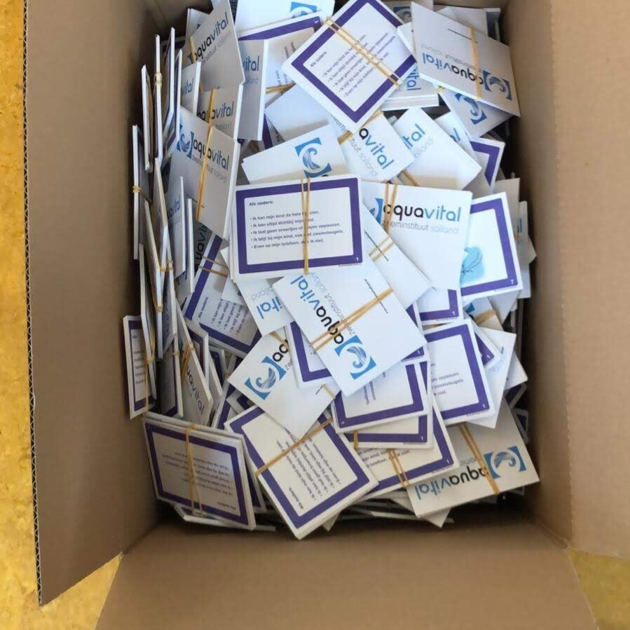 Mini's Cadeaukaartjes voor ouders bij inschrijving/ wachtlijstkaartjes