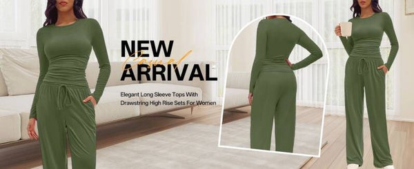 Pantalon Large Sportswear Ensemble 2 pièces