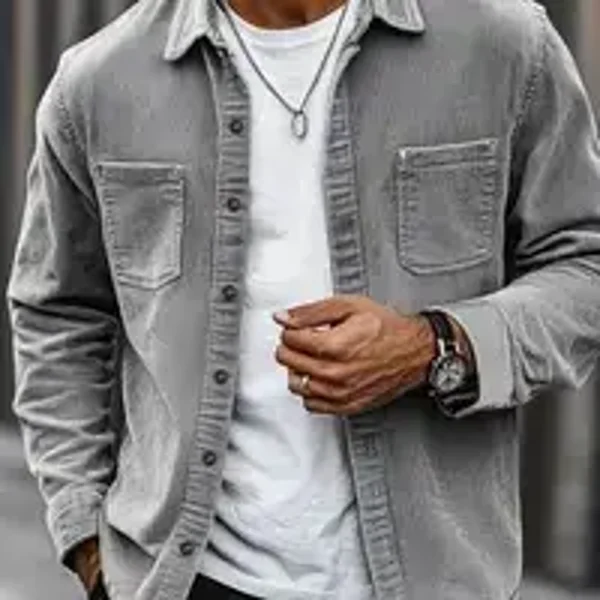 Veste Homme Couleur unie
