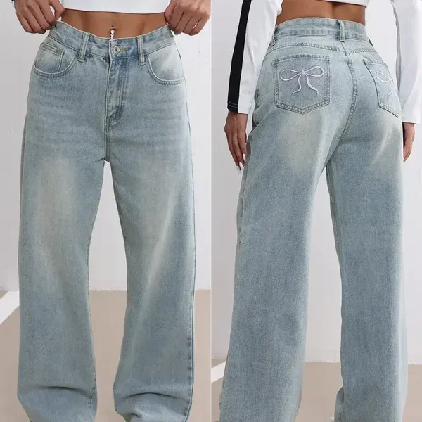 Jeans Style simple décontractée femme