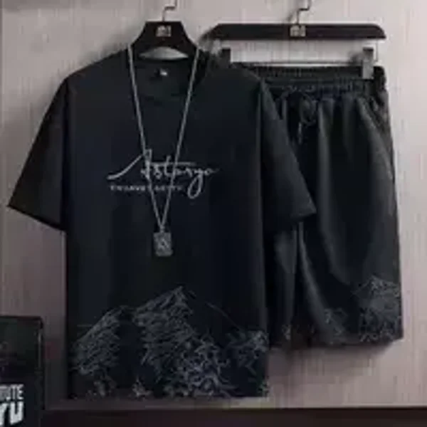 Short et Tee-shirt Homme 2 pièces